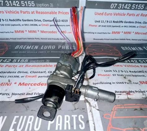 MERCEDES W126 500SE 1989 Ignition Barrel With Key OEM EUR 60 70