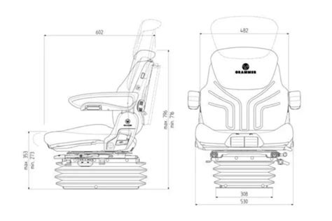 G1288546 Siedzenie Maximo Comfort Plus Grammer New Design Sklep