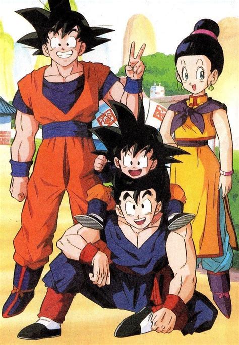 Goku Familly Personajes De Dragon Ball Personajes De Goku Dibujos The