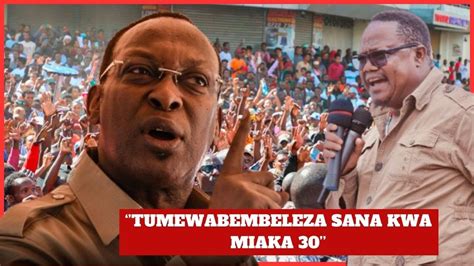 Tamko La Mbowe Na Lissu Baada Ya Kufika Ofisi Za Un Bado Tutaendelea