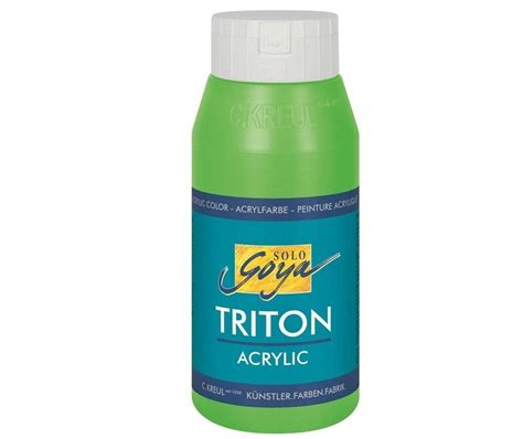 Peinture Acrylique Solo Goya Triton Vert Jaune C Kreul