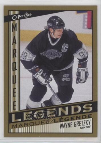 2013 14 O Pee Chee Marquee Legends Gold Wayne Gretzky ML 1 HOF EBay