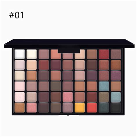 POPFEEL 54 Colors Makeup Nude Colors Eyeshadow Palette Matte Shimmer