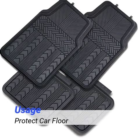 Vehicle Car Floor Mats Carpet No Skid Rubber Pvc - Buy All Weather Odorless Car Floor Liners Mat ...