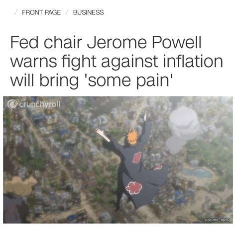 Jpow This World Shall Know ‘some Pain’ R Wallstreetbets