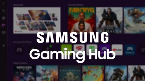 Samsungs Gaming Hub Officially Launches