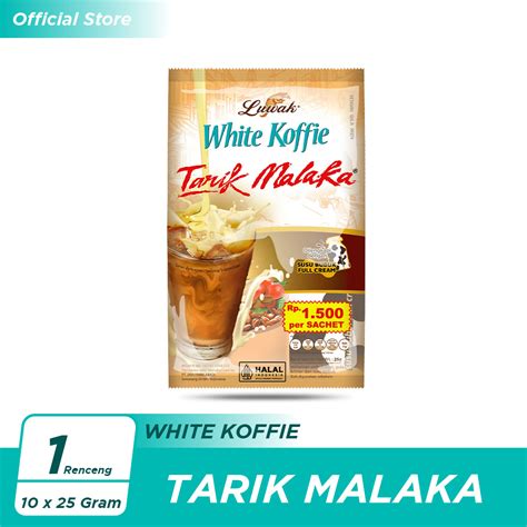 Jual Luwak White Koffie Tarik Malaka X Gr Renceng Bahan Makanan