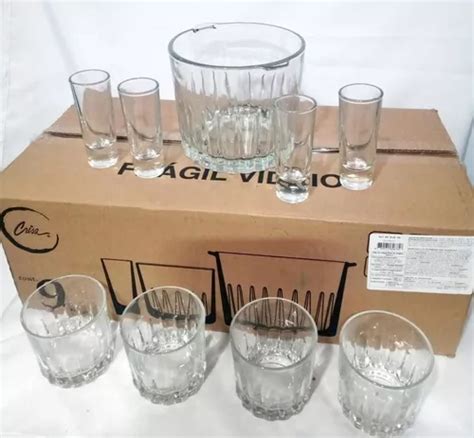 Hielera Vasos Y Tequileros Juego De Bar Crisa 9 Piezas Envío gratis