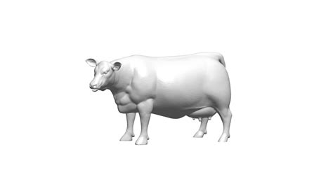 Stl File Cow 🐄 ・3d Printer Design To Download・cults