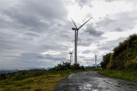 That Big Electric Fan The Windmill Of Rizal Over Looking Laguna De Bay