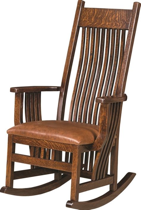 Royal Mission Rocker From Dutchcrafters Amish Furniture