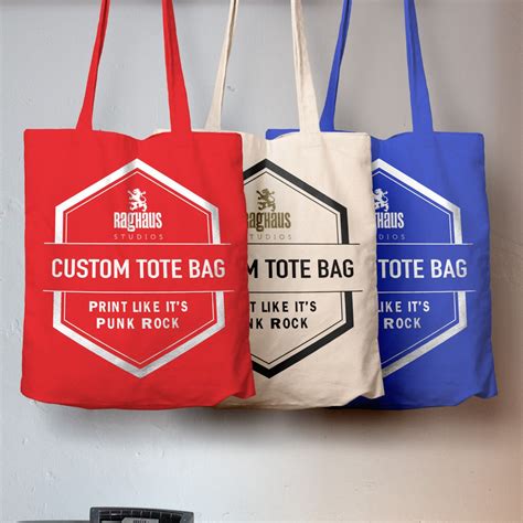 Custom Canvas Tote Bags Custom Printed No Minimum Order Etsy