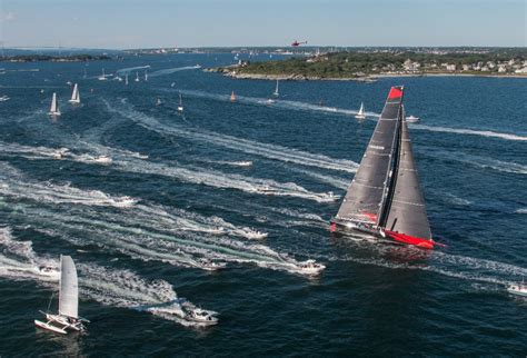 Comanche Chops Hours From Newport Bermuda Line Honours Record Newport