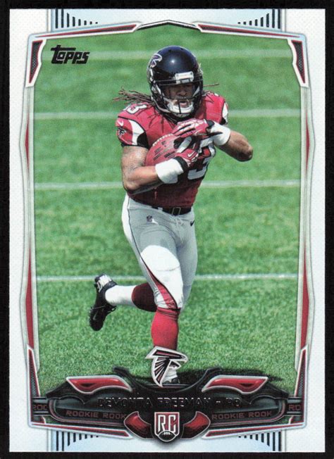 Topps Devonta Freeman Rookie Free Shipping Ebay