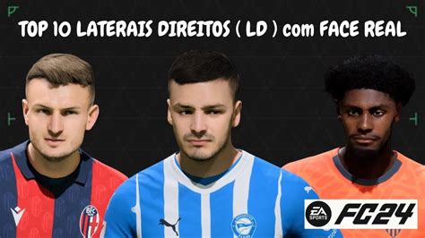 Eafc Top Laterais Direitos Ld Face Real Para O Seu Modo