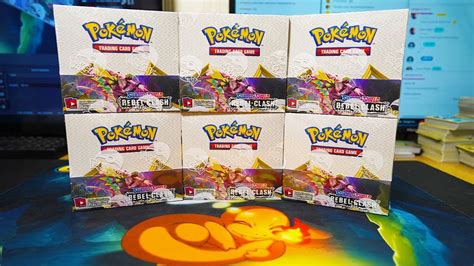 Rebel Clash Booster Case Booster Boxes Pokemon Opening Youtube