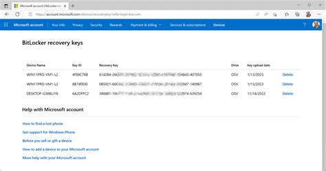 Bitlocker Wiederherstellungsschl Ssel Im Microsoft Konto Speichern