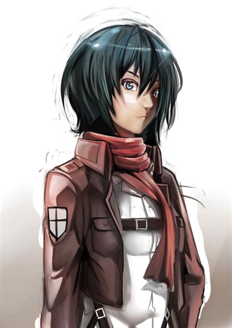 Mikasa Ackerman by julioalqae on DeviantArt