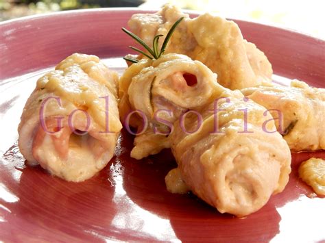 Involtini Di Pollo Ripieni Prosciutto E Formaggio Ricetta Semplice