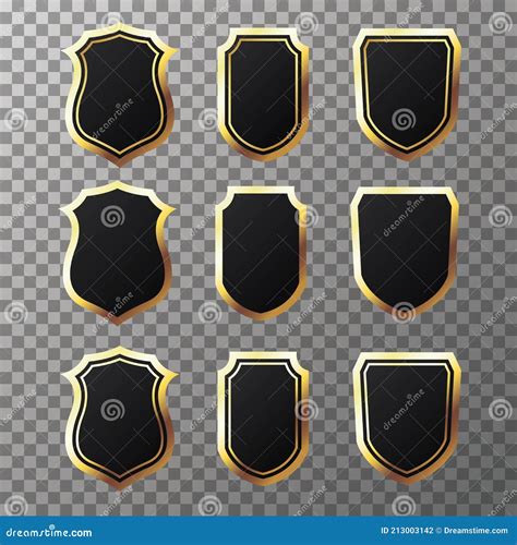 Golden Badges Vector Stock Vector Illustration Of Certificate 213003142