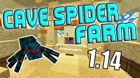 CAVE Spider Farm Minecraft Cave Spider Spawner XP Grinder 1 17