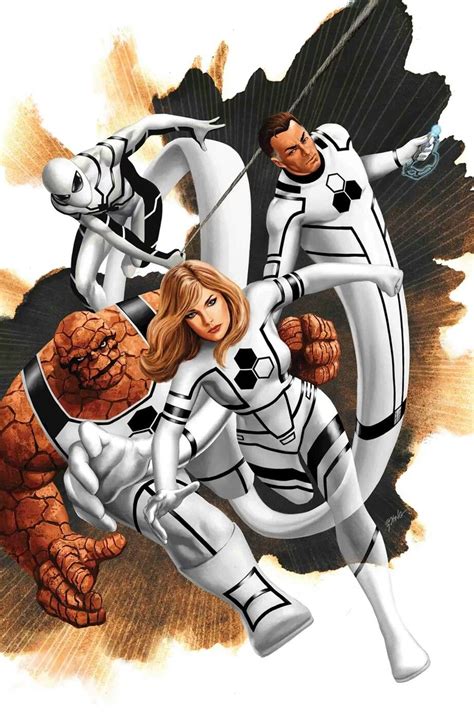 Steve Epting Fantastic Four Marvel Spiderman Comic Fantastic Four