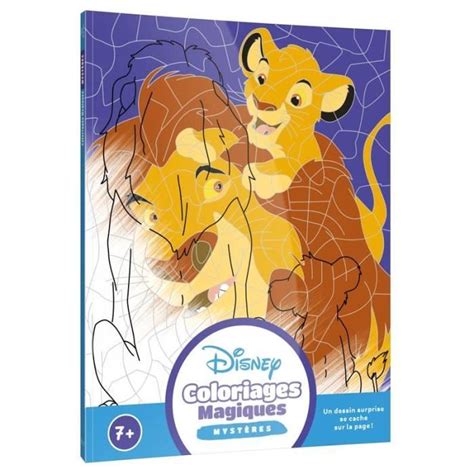 DISNEY Mes Coloriages Magiques Mystères trompe l œil Cdiscount