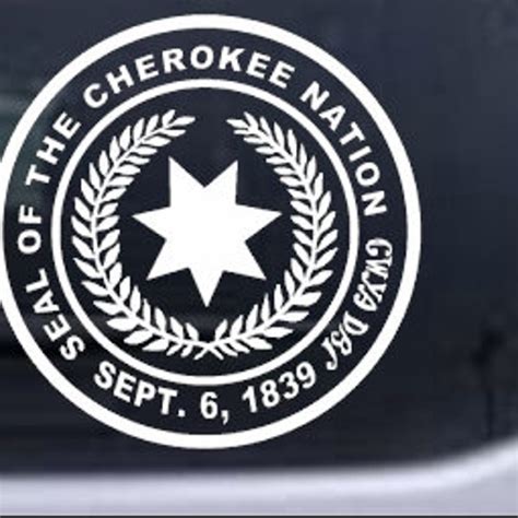 Seal of the Cherokee Nation - Etsy