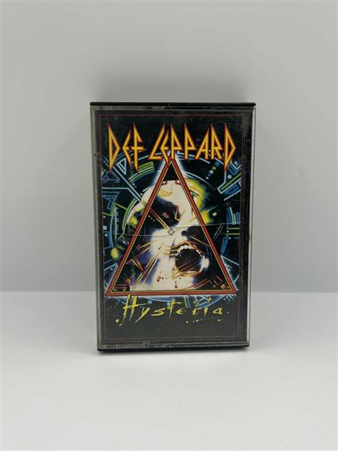 Def Leppard Hysteria Cassette 1987 Vintage 80s Hard Rock Tape 42283067547 Ebay