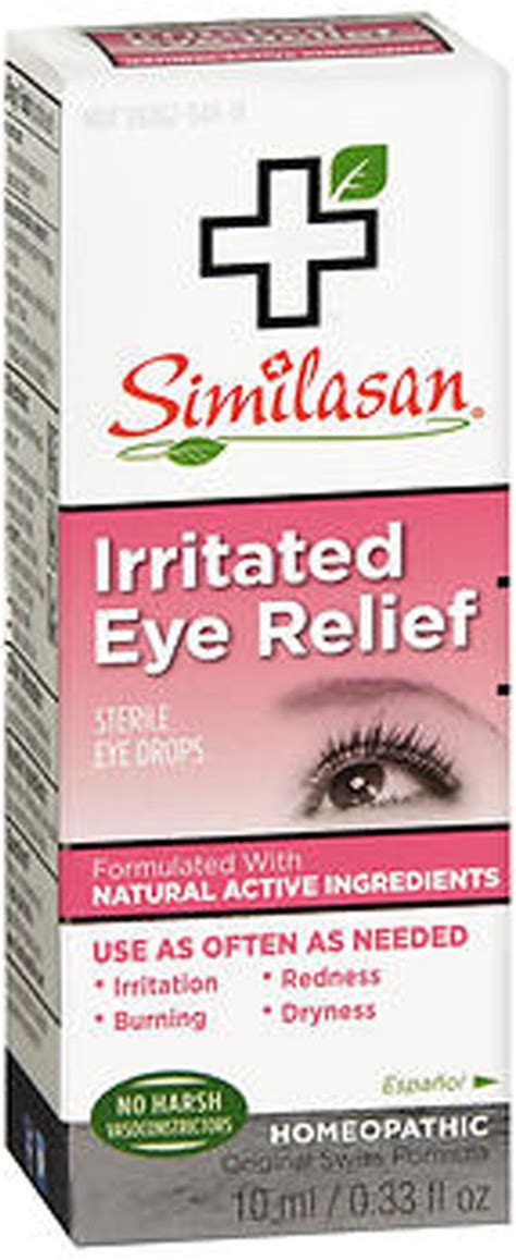 Similasan Pink Eye Relief Sterile Eye Drops 033 Oz The Online Drugstore