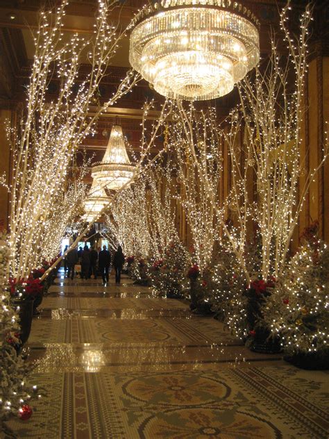 The Roosevelt Hotel New Orleans at Christmas | Christmas lights, New ...