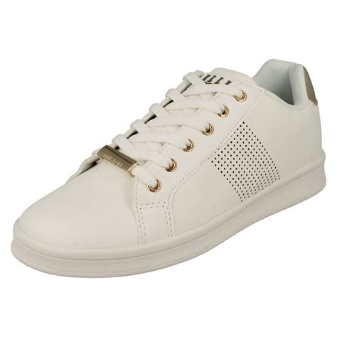 Ladies Elle Sport Pattern Detailed Trainers F7187