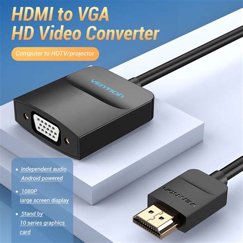 Vention Hdmi To Vga P Hdtv