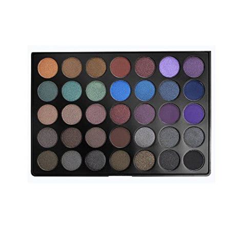 Morphe Pro 35 Color Eyeshadow Makeup Palette Dark Smoky Palette 35d