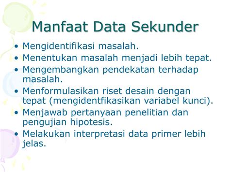 Perbedaan Pengumpulan Data Primer Dan Sekunder