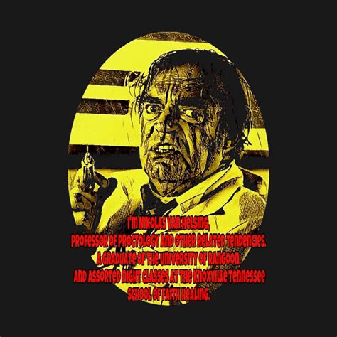 Dr Nikolas Van Helsing Cannonball Run 2 T Shirt Teepublic