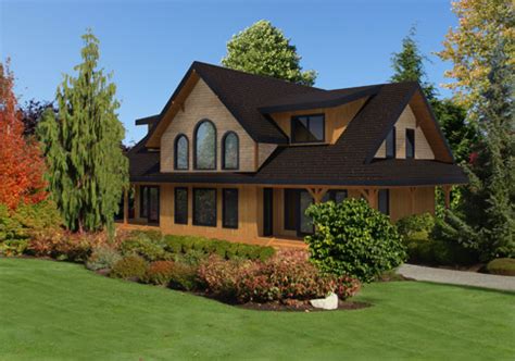 Dundarave Custom Retreats Cottages Cedar Homes Cedar House Plans