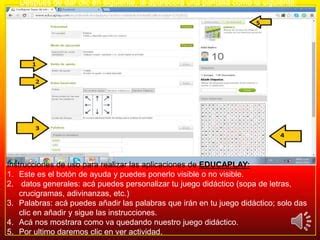 Tutorial Sobre Educaplay Ppt