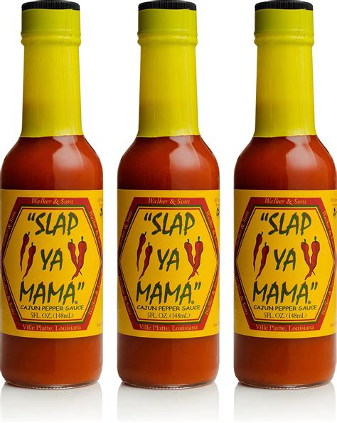 Slap Ya Mama Louisiana Style Hot Sauce Cajun Hot Flavor