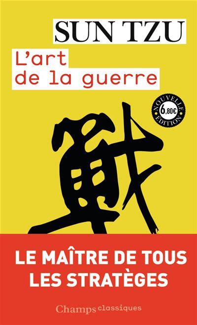 L Art De La Guerre Poche Tzu Sun Francis Wang Achat Livre Fnac