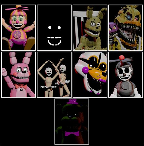 Fnaf UCN Dee Dee's Roster (SFM Poster) by JackTheArtist2006 on DeviantArt