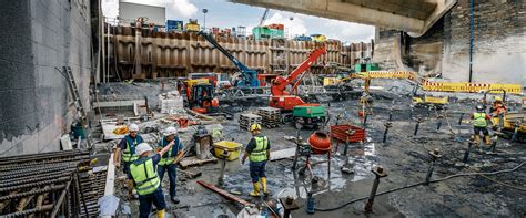 Konstruktiver Wasserbau Hülskens Wasserbau Düker Schleusen