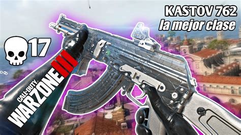 KASTOV 762 con KIT ahora es un LASÉR en WARZONE 3 la MEJOR CLASE de