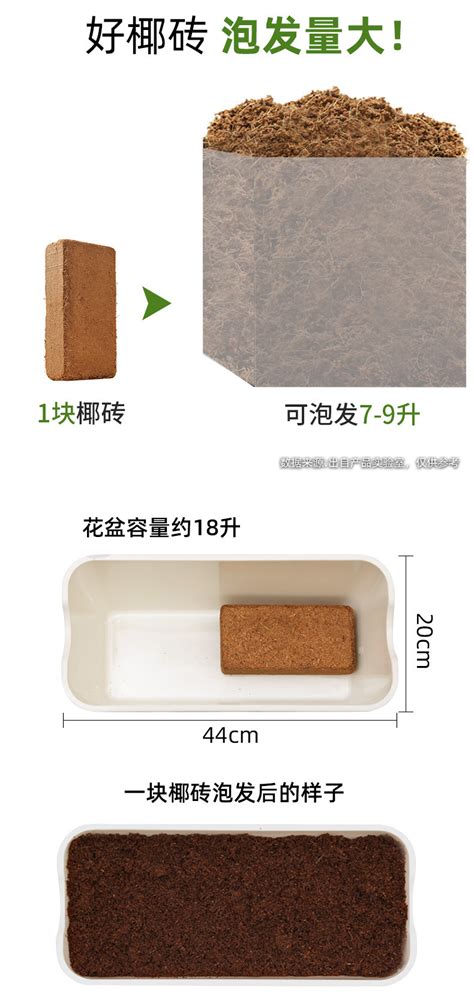 椰砖营养土养花种菜通用型大块脱盐椰土壤椰糠粗椰壳种植种花椰子 阿里巴巴