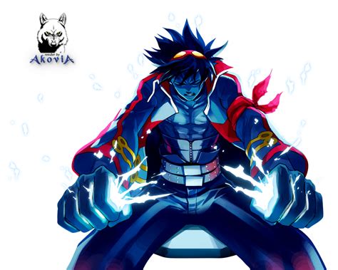 Gurren Lagann - Simon Render by akovia on DeviantArt