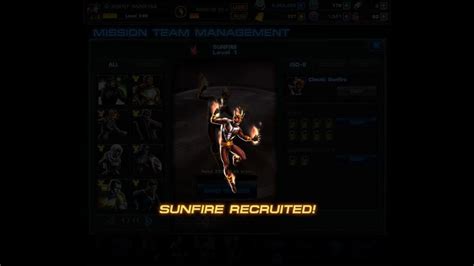 Marvel Avengers Alliance Icarus Sunfire Covert Ops Youtube