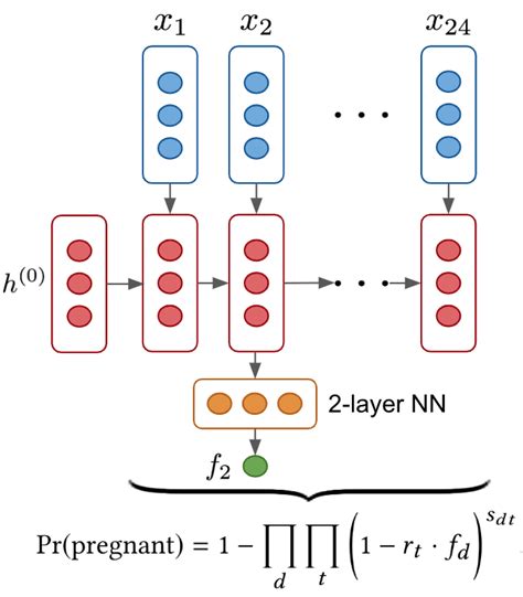 Lstm Bms Fertility Model We Feed The Daily Features X Blue Into An