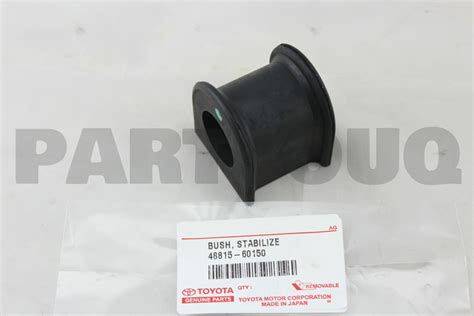 Genuine Toyota Bush Stabilizer For Rear Ebay