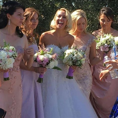 49 Times Celebrities Were Bridesmaids Anna Camp Wedding Bridesmaid