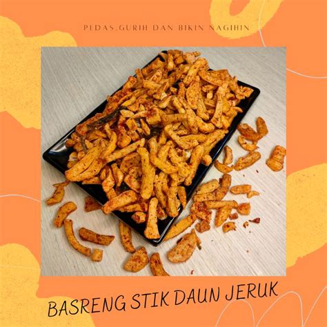 Jual Basreng Stik Pedas Merk Kemuning Kemasan Gr Kg Shopee